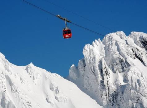 Údržba lanové dráhy Skalnaté Pleso / Lomnické sedlo