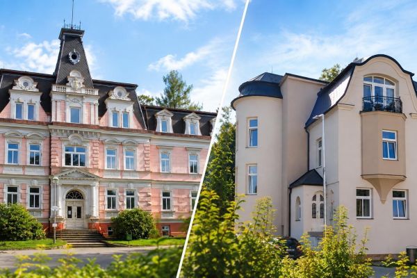 Schrothovy léčebné lázně - Villa Theresa *** a Villa Dr. Karla Schrotha