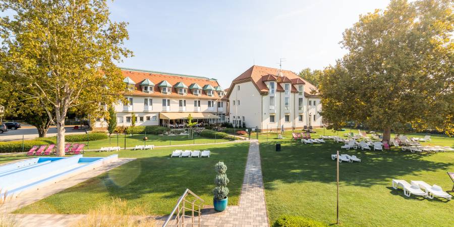 Aqua Hotel Termál v lázních Mosonmagyarovar - renovace wellness centra do 31.7.2026!