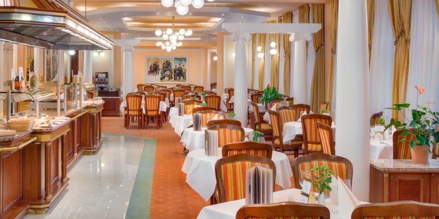 Rekonstrukce restaurace Goethe v hotelu Centrální Lázně 