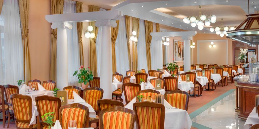 Rekonstrukce restaurace Goethe v hotelu Centrální Lázně 